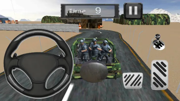 Army Jeep Driving 4x4 Parking android App screenshot 1