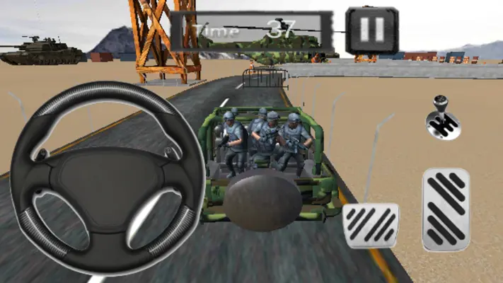 Army Jeep Driving 4x4 Parking android App screenshot 3