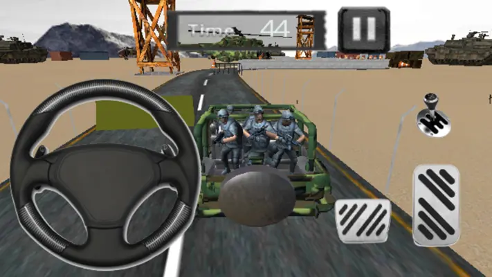 Army Jeep Driving 4x4 Parking android App screenshot 4